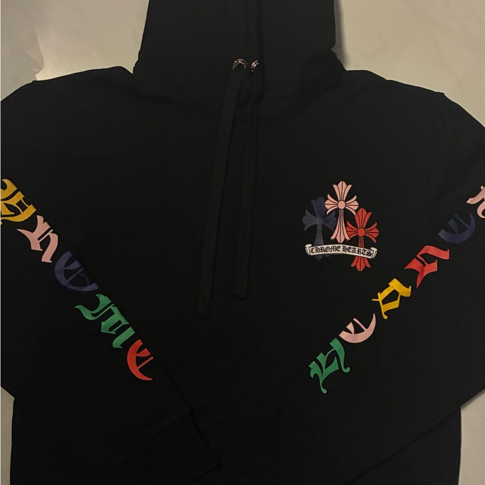 Chrome Hearts Multicolored Cross Hoodie